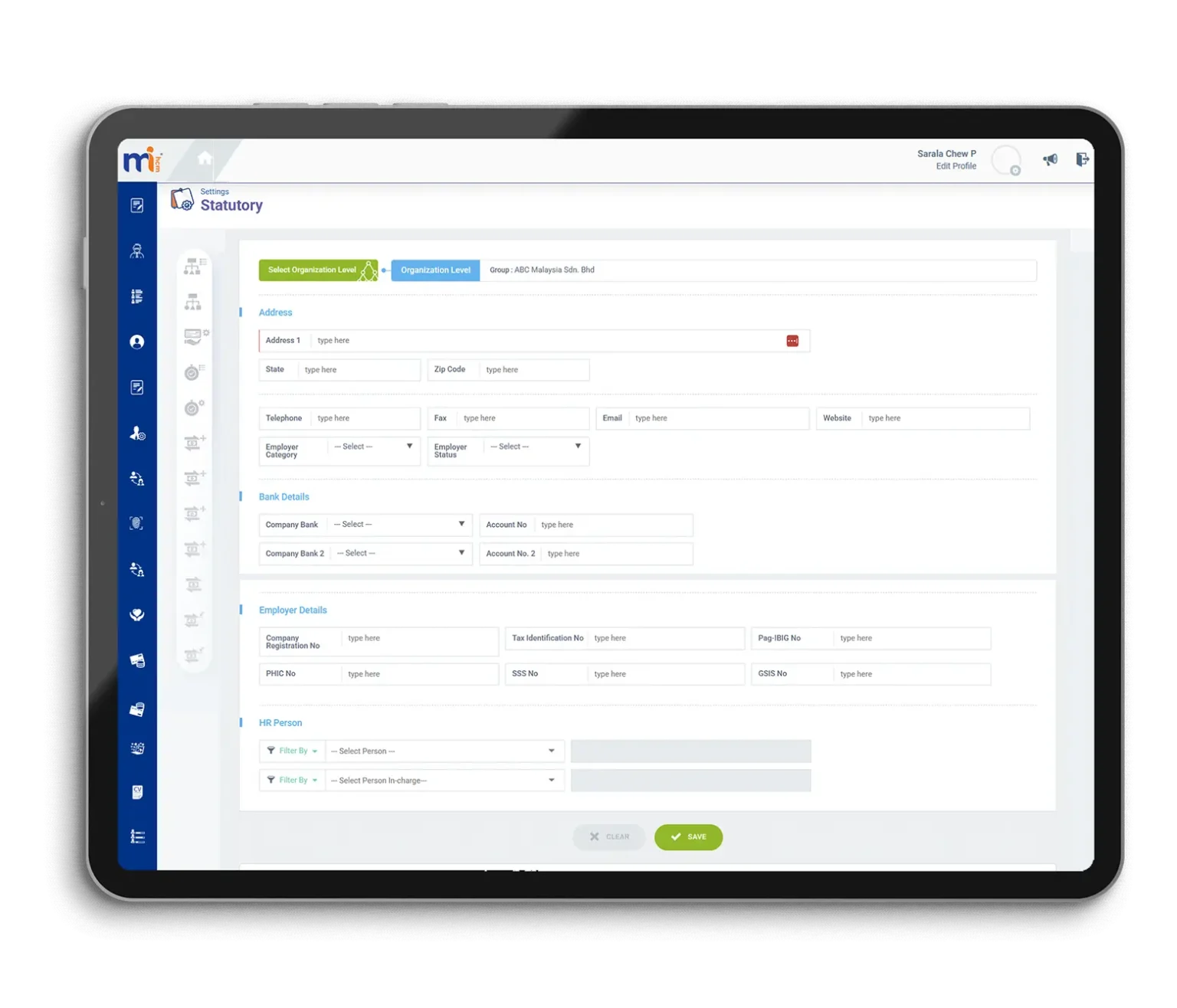 GIRO and eSubmissions interface